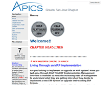 Tablet Screenshot of apicsgsjc.org